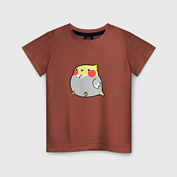 Детская футболка Пухлый попугайчик
