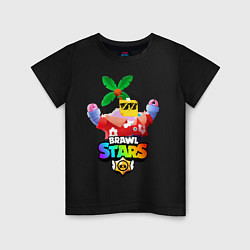 Детская футболка BRAWL STARS SPROUT TROPICAL