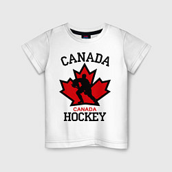 Детская футболка Canada Hockey