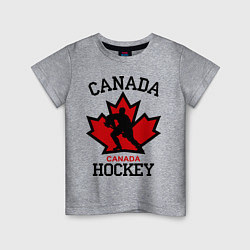 Детская футболка Canada Hockey