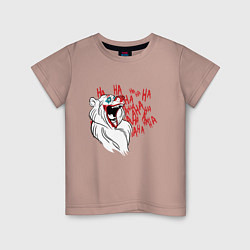 Детская футболка Безумный медведь