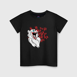 Детская футболка Безумный медведь