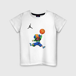 Детская футболка Brawl STARS баскетбол