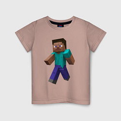Детская футболка Minecraft персонаж