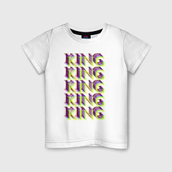 Детская футболка KING