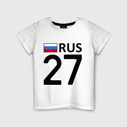 Детская футболка RUS 27