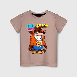Детская футболка Fall Guys CRASH fox