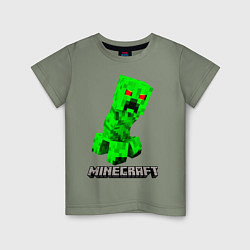 Детская футболка MINECRAFT CREEPER