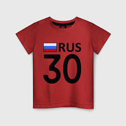 Детская футболка RUS 30