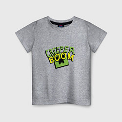 Детская футболка Creeper Boom