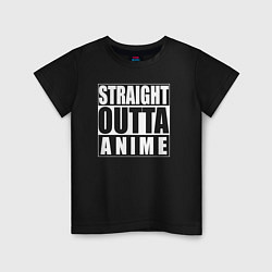 Детская футболка Straight Outta Anime