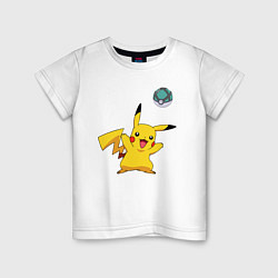 Детская футболка Pokemon pikachu 1