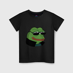 Детская футболка Pepe в очках EZ