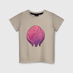 Детская футболка Фиолетовая капуста