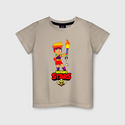 Детская футболка Brawl StarsAmber