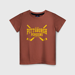 Детская футболка Питтсбург Пингвинз