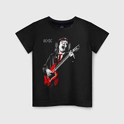 Детская футболка ACDC Angus Young