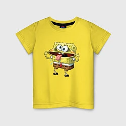 Детская футболка Губка Боб