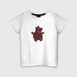 Детская футболка Мишка