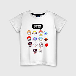 Детская футболка BTS BT21