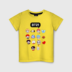 Детская футболка BTS BT21