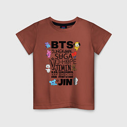 Детская футболка BTS BT21