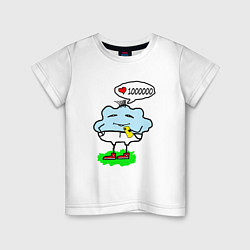 Детская футболка Тучка Блогер