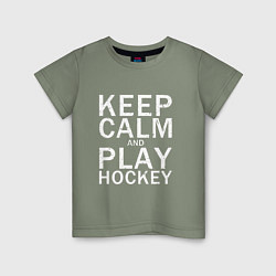 Детская футболка K C a Play Hockey