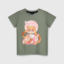Детская футболка Sailor Moon Coffee