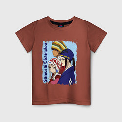 Детская футболка Samurai Champloo Главные герои Z