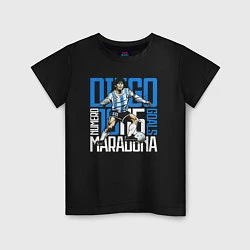 Детская футболка 10 Diego Maradona