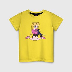 Детская футболка Усаги и Луна