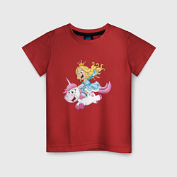 Детская футболка Принцесса на пони