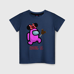 Детская футболка Among Us Минни