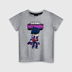 Детская футболка Brawl StarsEdgar