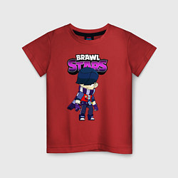 Детская футболка Brawl StarsEdgar