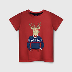 Детская футболка Hipster Deer