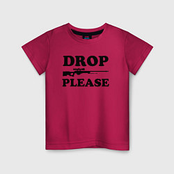 Детская футболка Drop Please