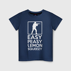 Детская футболка Изи пизи лемон сквизи CS GO