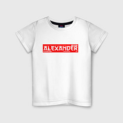Детская футболка АлександрAlexander