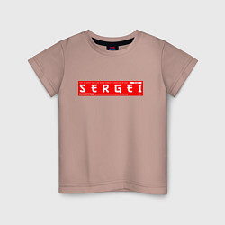 Детская футболка СергейSergei