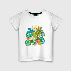 Детская футболка Тропики
