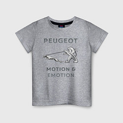 Детская футболка Пежо Ягуар Emotion