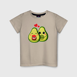 Детская футболка Семья авокадо