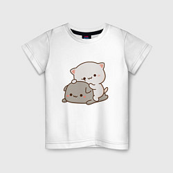 Детская футболка Милые котики