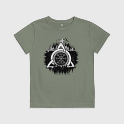 Детская футболка Вегвизир Рунический Компас