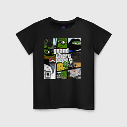 Детская футболка Grand Theft Pepe