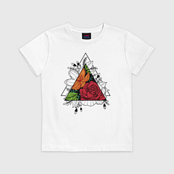 Детская футболка Flower tattoo