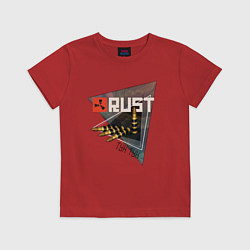 Детская футболка Rust Стучим в дверь соседу Раст
