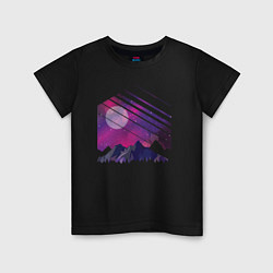 Детская футболка Mountain Galaxy